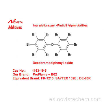 Óxido de decabromodiphenilo DBDPO (Sayex 102e)